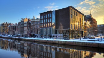 Anne Franks hus i Amsterdam