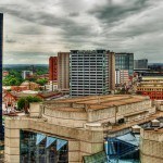 birmingham bylinje om aftenen