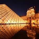 louvre i mørke, paris