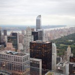 new york og central park med skyline