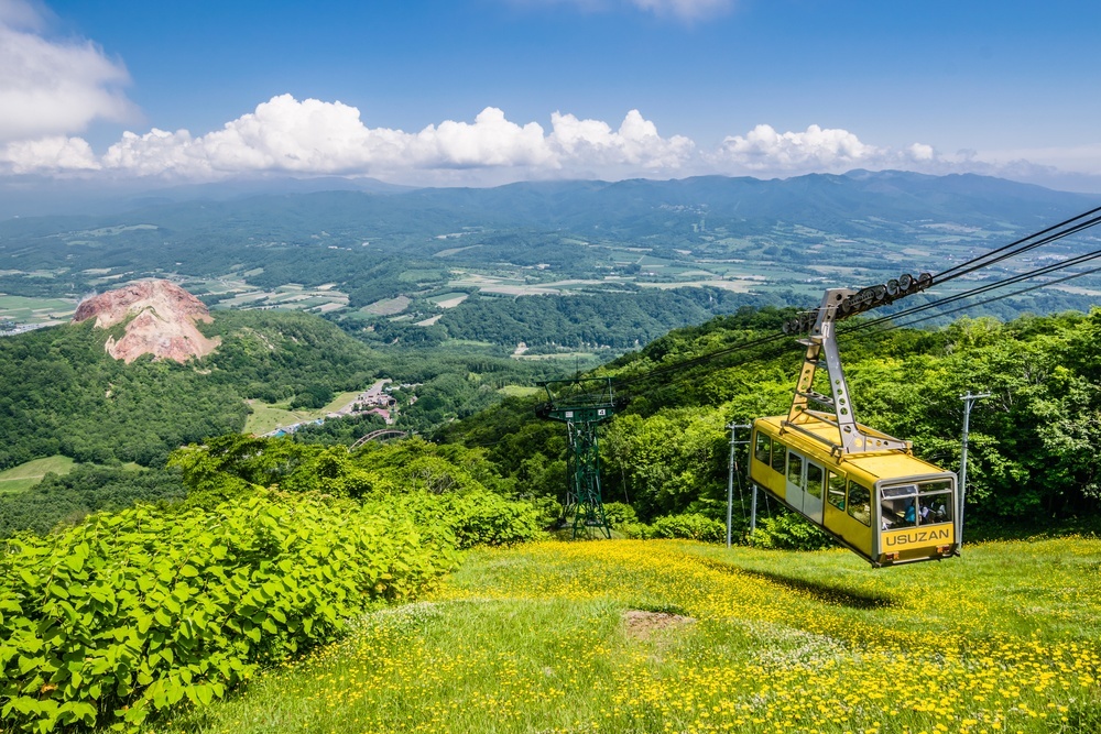 Hokkaido om sommeren