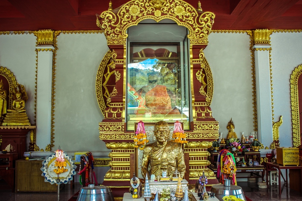 Mummy Monk (Wat Khunaram) (Koh Samui)