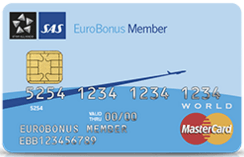 MasterCard fra SAS giver 10 bonuspoints per 100 kroners brug og er umiddelbart bedste danske bud på et bonuspoint-kreditkort.