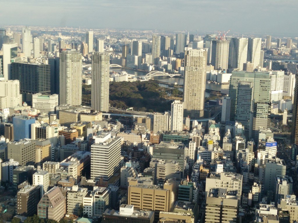 tokyo højhuse skyskrabere dagslys